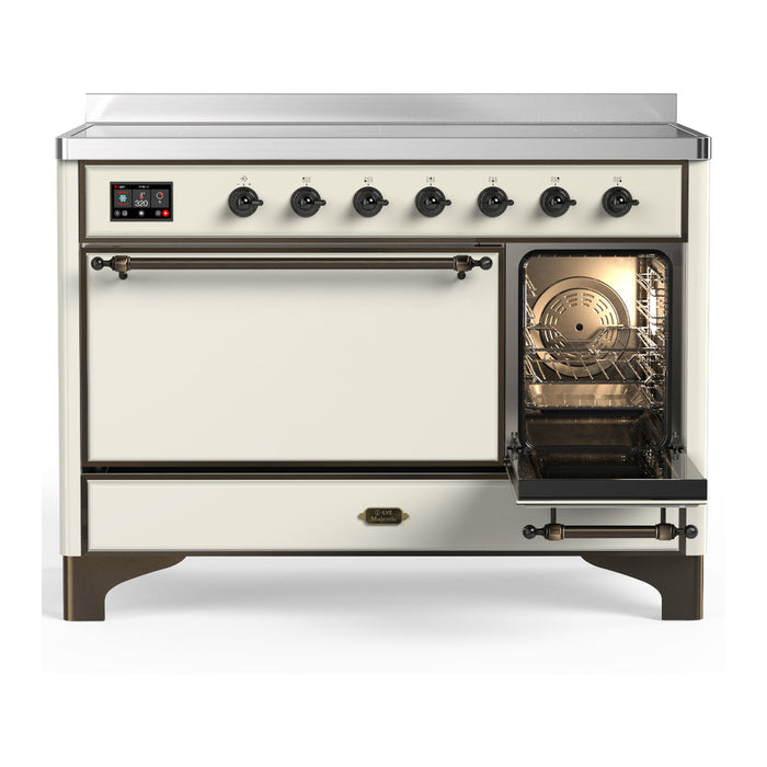 ILVE Majestic III 48" Induction Range Double Oven (UMIB48QNR3)