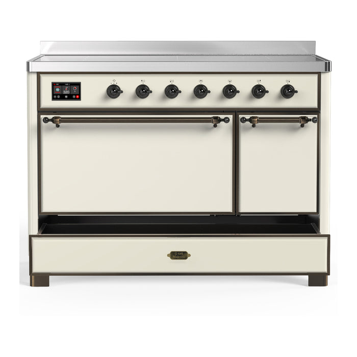 ILVE Majestic III 48" Induction Range Double Oven (UMIB48QNR3)