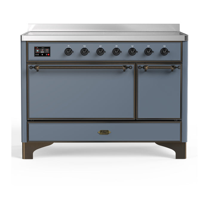 ILVE Majestic III 48" Induction Range Double Oven (UMIB48QNR3)
