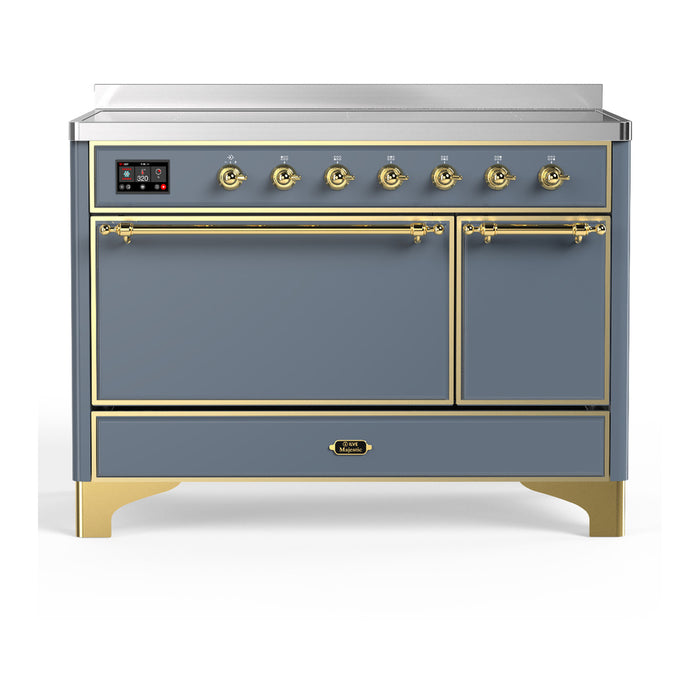 ILVE Majestic III 48" Induction Range Double Oven (UMIB48QNR3)