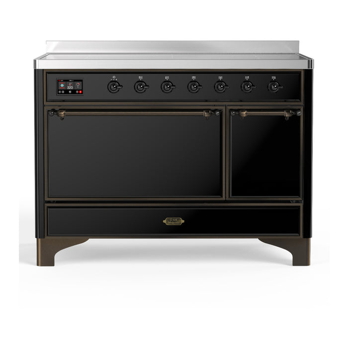 ILVE Majestic III 48" Induction Range Double Oven (UMIB48QNR3)