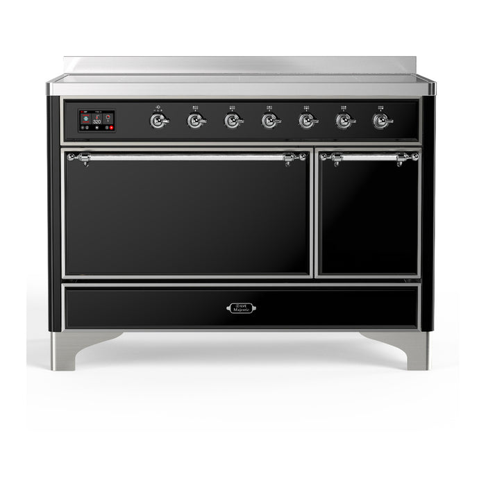 ILVE Majestic III 48" Induction Range Double Oven (UMIB48QNR3)