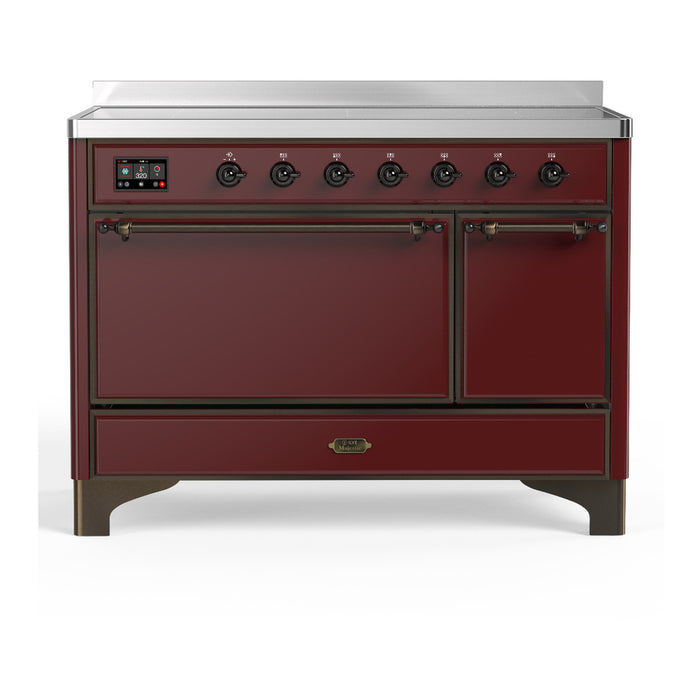 ILVE Majestic III 48" Induction Range Double Oven (UMIB48QNR3)