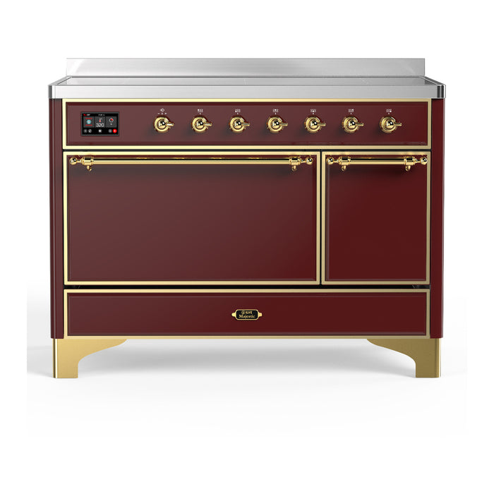 ILVE Majestic III 48" Induction Range Double Oven (UMIB48QNR3)