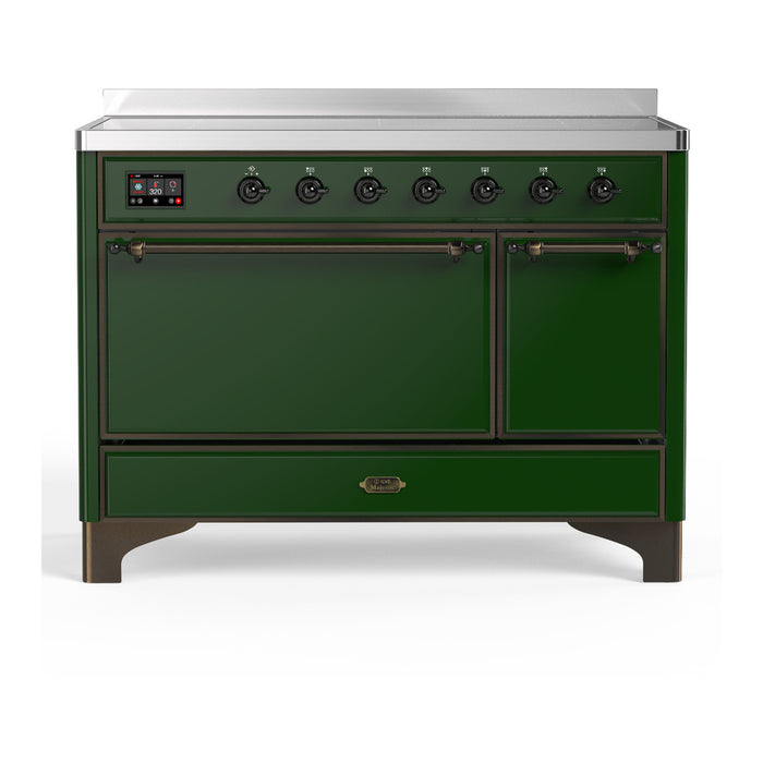 ILVE Majestic III 48" Induction Range Double Oven (UMIB48QNR3)