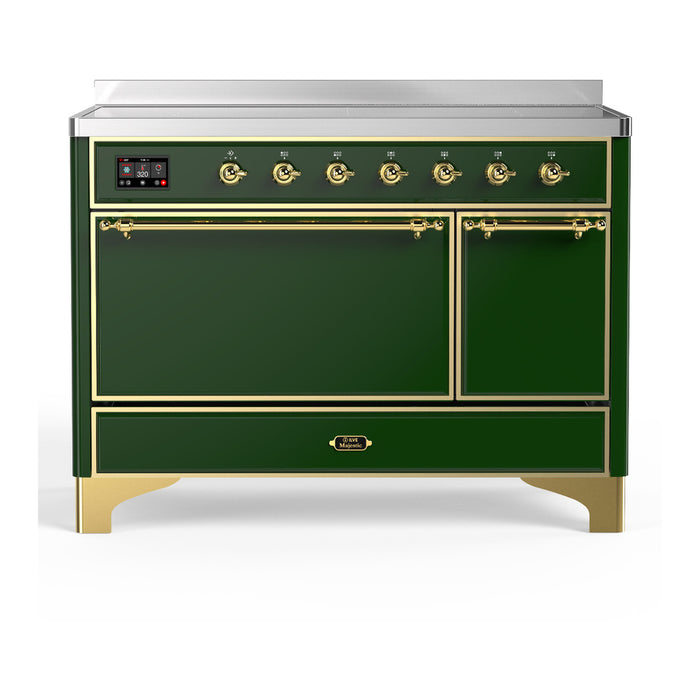 ILVE Majestic III 48" Induction Range Double Oven (UMIB48QNR3)