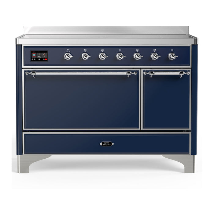 ILVE Majestic III 48" Induction Range Double Oven (UMIB48QNR3)