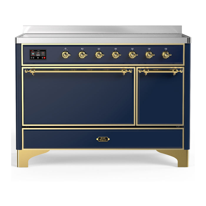 ILVE Majestic III 48" Induction Range Double Oven (UMIB48QNR3)
