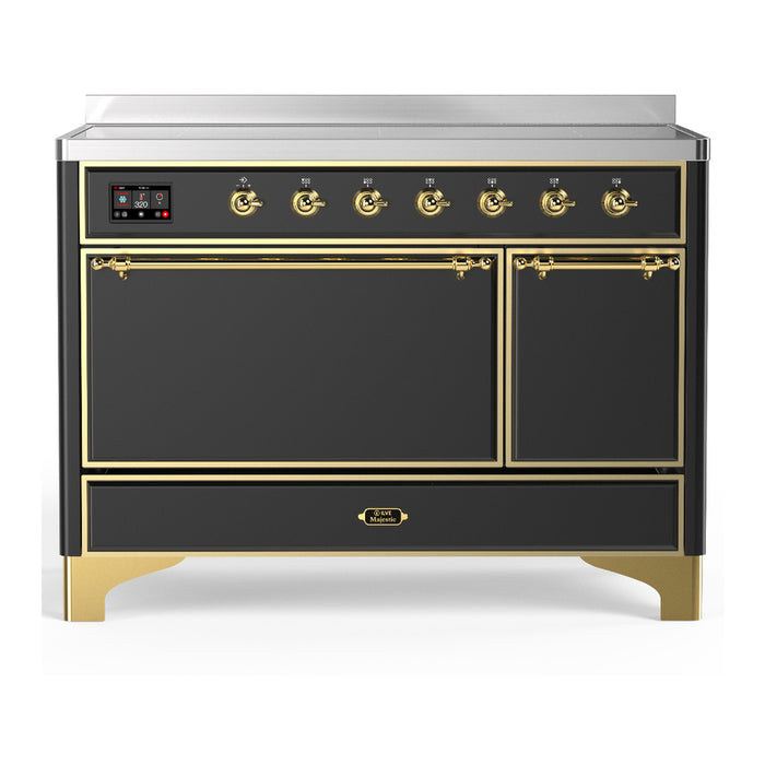 ILVE Majestic III 48" Induction Range Double Oven (UMIB48QNR3)