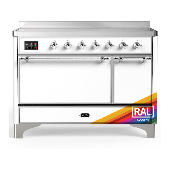 ILVE Majestic III 48" Induction Range Double Oven (UMIB48QNR3)