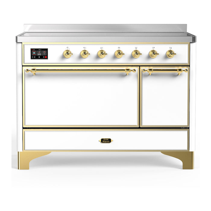 ILVE Majestic III 48" Induction Range Double Oven (UMIB48QNR3)
