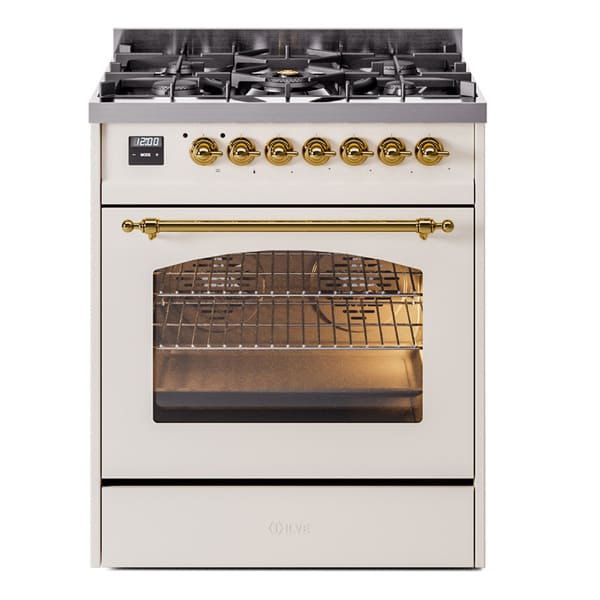 ILVE 30" Nostalgie II Single Oven Dual Fuel Range UP30NMP