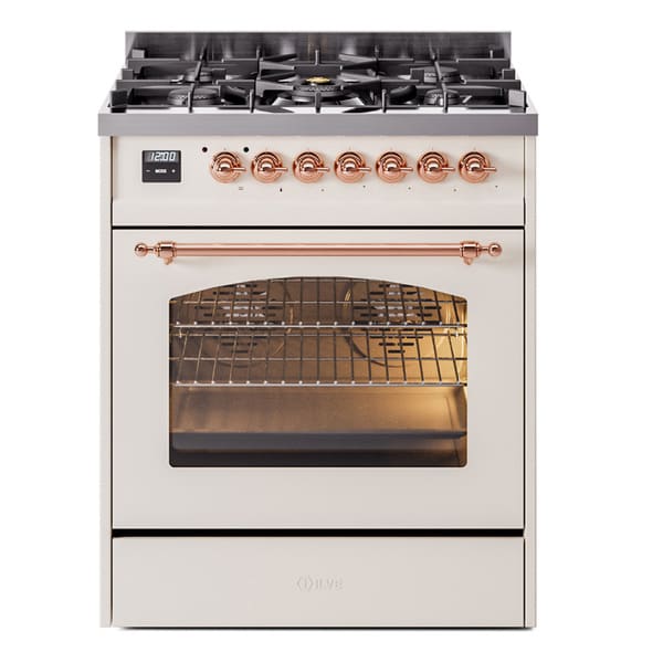 ILVE 30" Nostalgie II Single Oven Dual Fuel Range UP30NMP