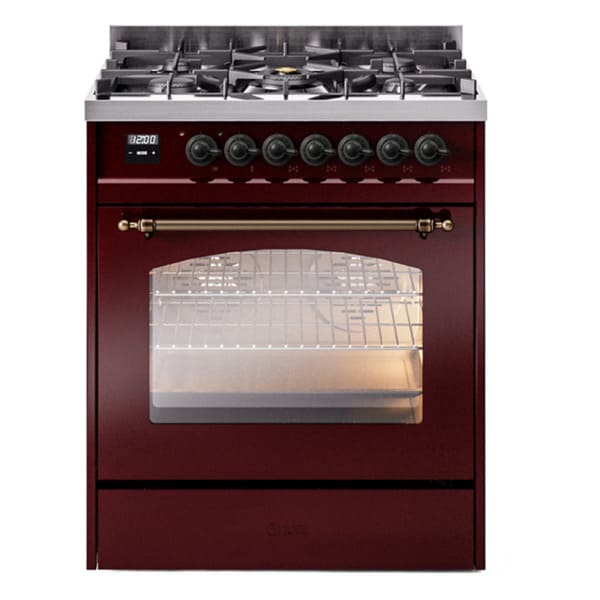 ILVE 30" Nostalgie II Single Oven Dual Fuel Range UP30NMP