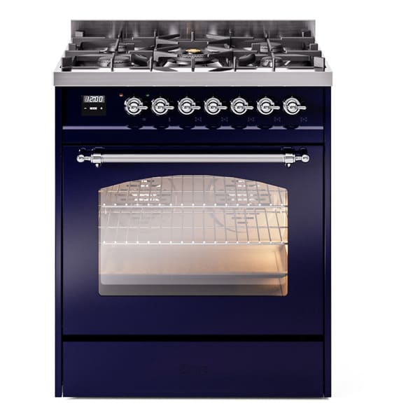 ILVE 30" Nostalgie II Single Oven Dual Fuel Range UP30NMP