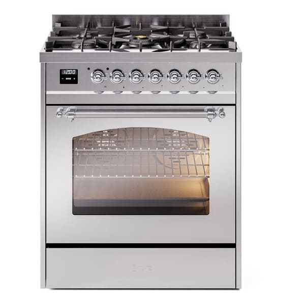 ILVE 30" Nostalgie II Single Oven Dual Fuel Range UP30NMP