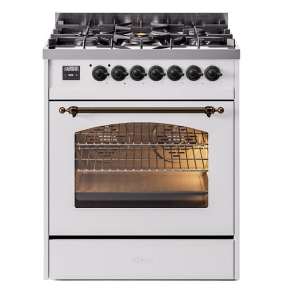 ILVE 30" Nostalgie II Single Oven Dual Fuel Range UP30NMP
