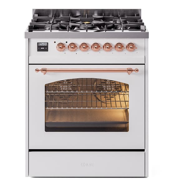 ILVE 30" Nostalgie II Single Oven Dual Fuel Range UP30NMP