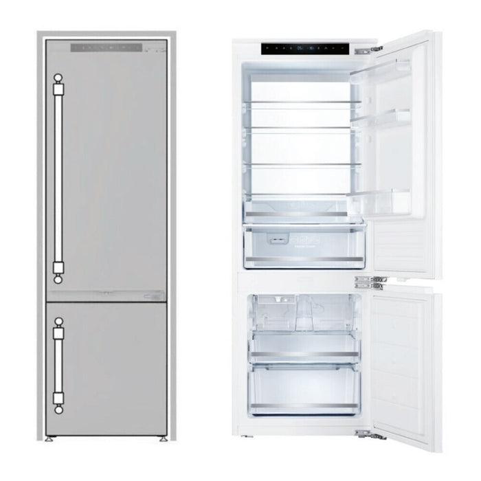 ILVE URBM22SIWPRY 24 inch Built-In Bottom Freezer Refrigerator