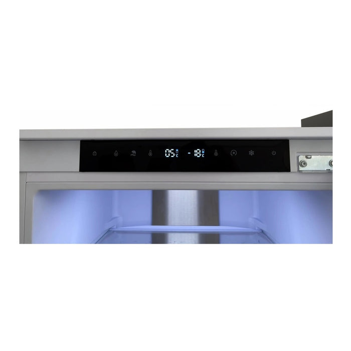 ILVE 28" Bottom Freezer Refrigerator with 12 cu. ft. Capacity, Automatic Ice Maker, Panel Ready (URBM28SIWPRY)