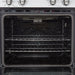 Forno Vomero 30-Inch Double Wall Oven, White, 10 cu.ft Total Capacity, 7100W Convection, Mechanical Controls, Manuel Steam Clean