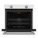 Forno Vomero 30-Inch Wall Oven, White, 5 cu.ft Capacity, 3550 Watts Convection, Mechanical Controls, Manuel Steam Clean
