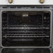 Forno Vomero 30-Inch Wall Oven, White, 5 cu.ft Capacity, 3550 Watts Convection, Mechanical Controls, Manuel Steam Clean