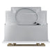 Forno Vomero 30-Inch Wall Oven, White, 5 cu.ft Capacity, 3550 Watts Convection, Mechanical Controls, Manuel Steam Clean