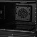 FORNO 2-Piece Kitchen Bundle - 30" Black Single Wall Oven (1333-30), 30" Black Microwave (3093-30)