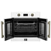 FORNO 2-Piece Kitchen Bundle - 30" White Single Wall Oven (1333-30), 30" White Microwave (3093-30)