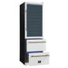 Forno Azienda 24 Inch Dual Zone Wine Cooler, 15.8 Cu. Ft., 108 Bottles & 100 Cans, 2 Drawers, Charcoal Filters, White - FWCDR6628-24WHT