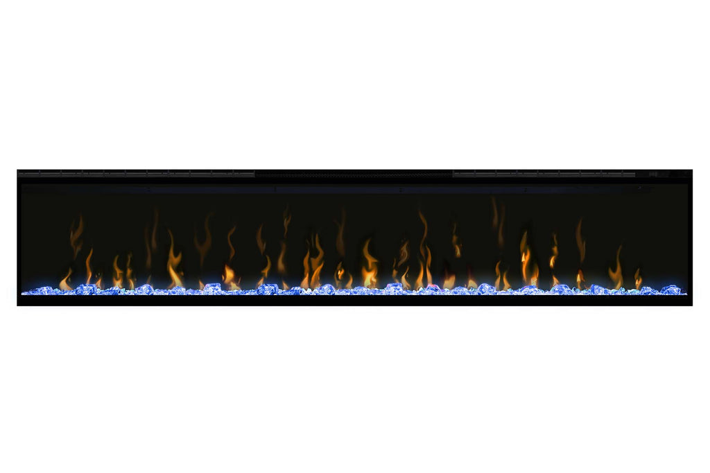 Dimplex IgniteXL 100 in Linear Electric Fireplace Recessed/Wall-Mount Black - XLF100