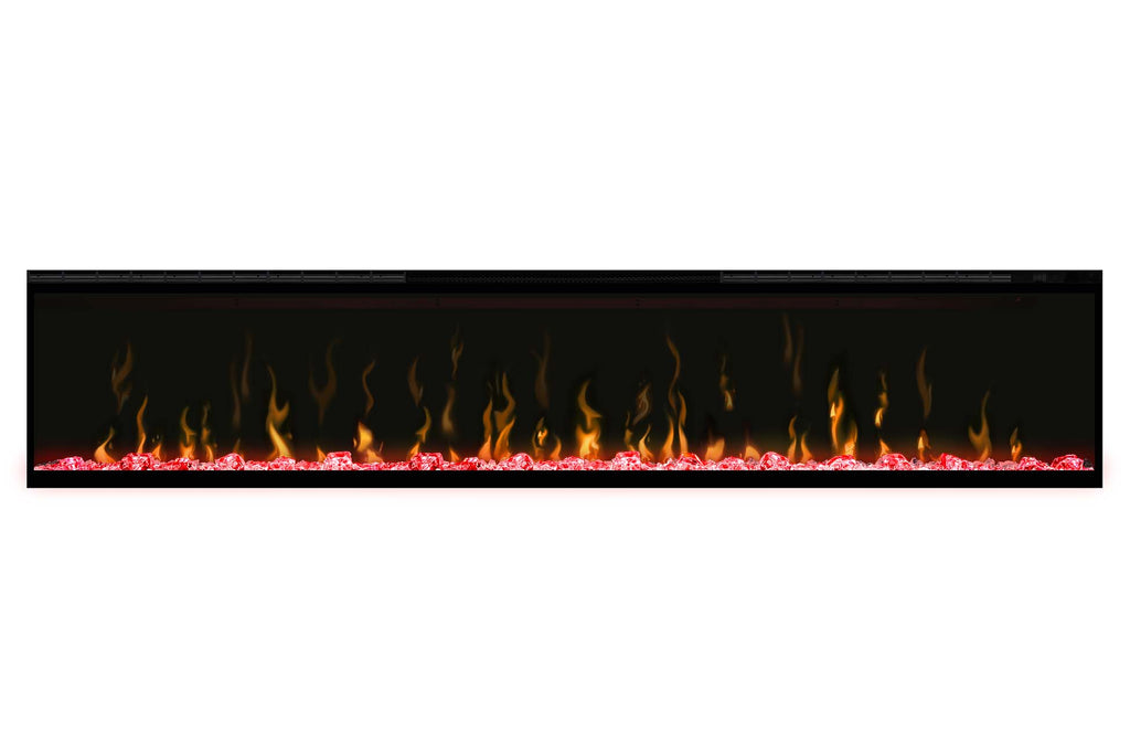 Dimplex IgniteXL 100 in Linear Electric Fireplace Recessed/Wall-Mount Black - XLF100