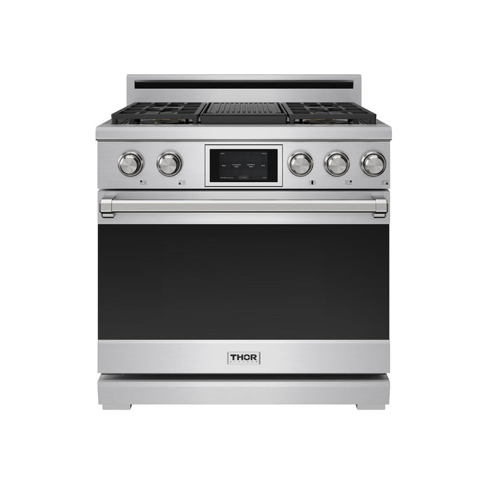 Thor Kitchen X Series 36-inch Professional Freestanding Dual Fuel Gas Range (XRD36E)