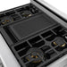 Thor Kitchen X Series 36-inch Professional Freestanding Dual Fuel Liquid Propane - griddle 1