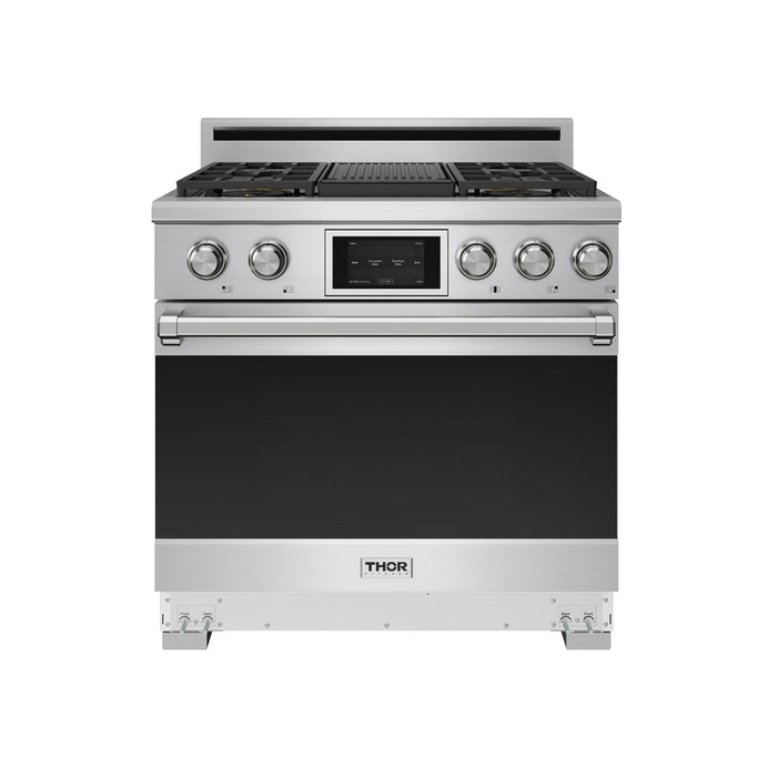 Thor Kitchen X Series 36-inch Professional Freestanding Dual Fuel Liquid Propane