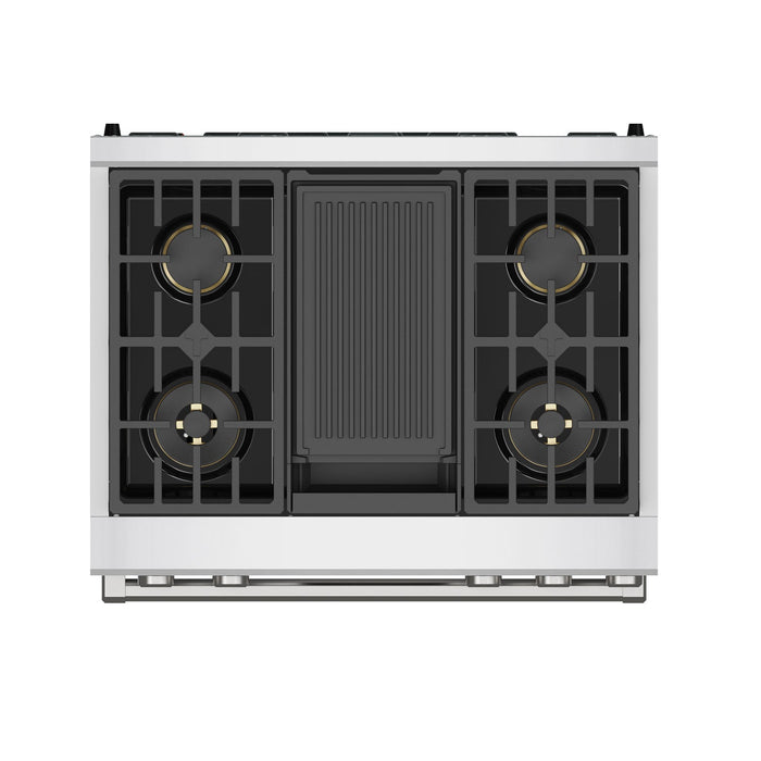 Thor Kitchen X Series 36-inch Professional Freestanding Dual Fuel Liquid Propane - top