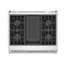 Thor Kitchen X Series 36-inch Professional Freestanding Dual Fuel Liquid Propane - top