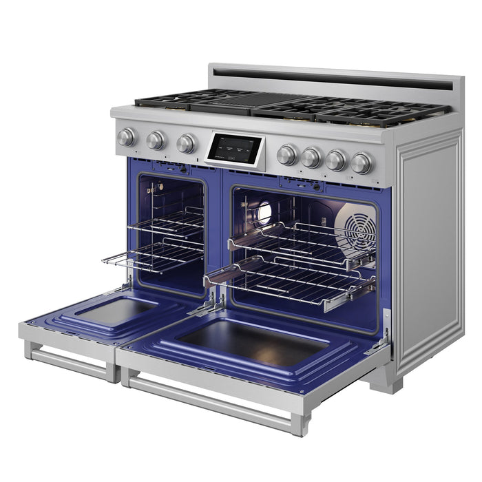 Thor Kitchen X Series 48-inch Professional Freestanding Dual Fuel Range Gas (XRD48E)
