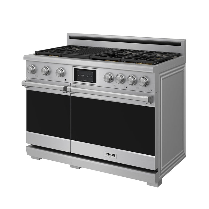 Thor Kitchen X Series 48-inch Professional Freestanding Dual Fuel Range Gas (XRD48E)