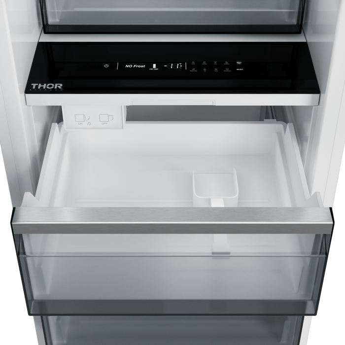 Thor Kitchen 24-Inch BUILT-IN Freezer Column, Panel Ready (XRF24CFZ)