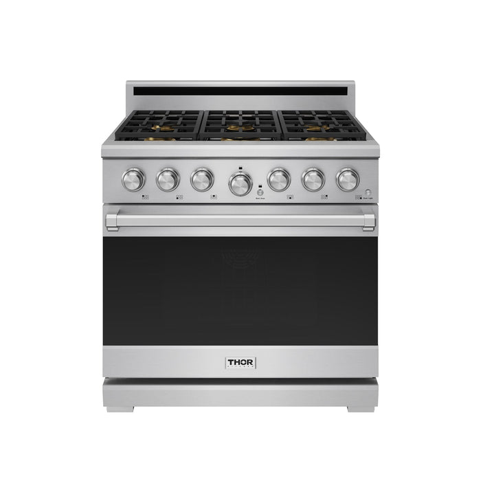 Thor Kitchen 36 Inch X Series Premium Professional Liquid Propane Range