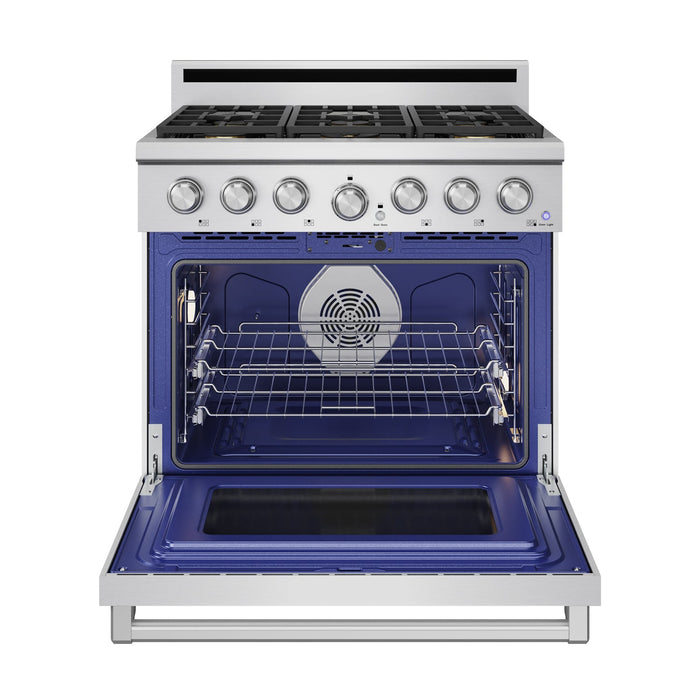 Thor Kitchen 36 Inch X Series Premium Professional Gas Range (XRG36E)