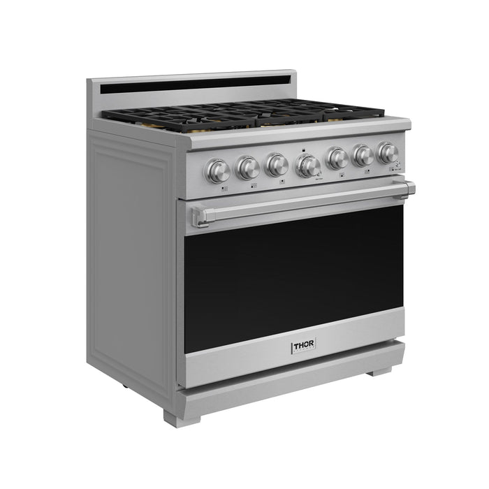 Thor Kitchen 36 Inch X Series Premium Professional Gas Range (XRG36E)