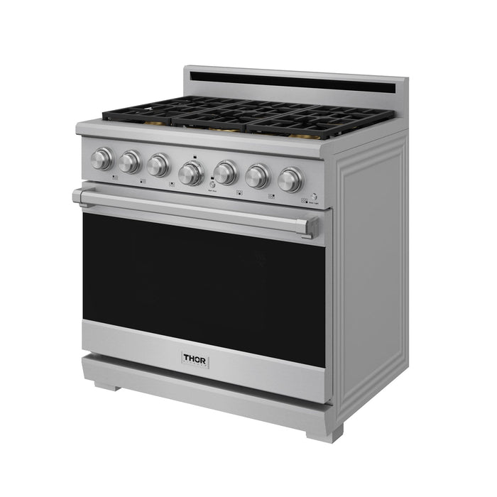 Thor Kitchen 36 Inch X Series Premium Professional Gas Range (XRG36E)