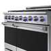 Thor Kitchen X Series 48-inch Professional Freestanding Gas Range - Liquid Propane - control panel lights