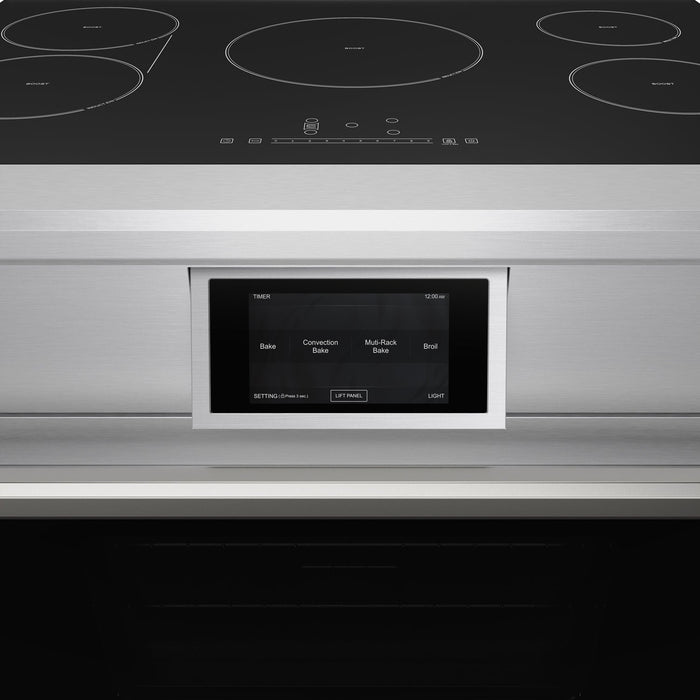 Thor Kitchen X Series  36-inch Professional Freestanding Induction Range - close up panel