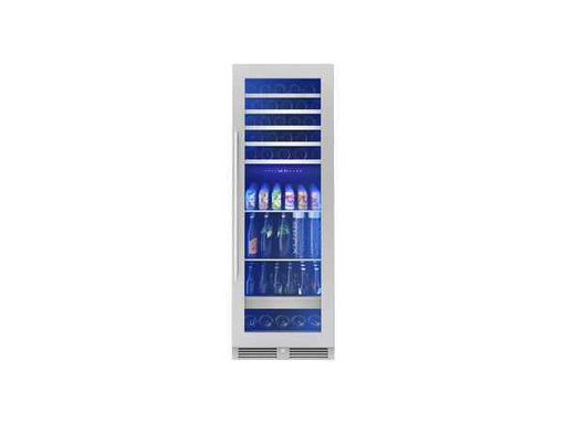ZEPHYR Dual Zone Wine and Beverage Cooler front view with white background.