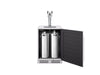 ZEPHYR Outdoor Kegerator & Beverage Cooler with a triple tap configuration, maximizing draft dispensing capacity for versatile outdoor beverage service