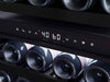 ZEPHYR PRW24F02CPG Built-In Dual Zone Wine Cooler with Cloud White Display